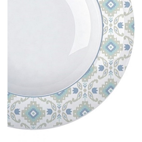 Prato 24cm Fundo Versa Cancun Porcelana Germer